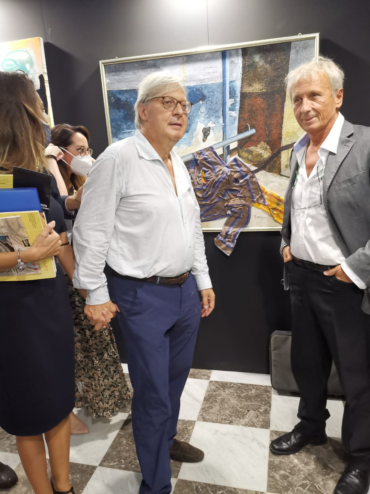 Biennale_dei_Normanni_2020_Piermancini_con_Vittorio_Sgarbi