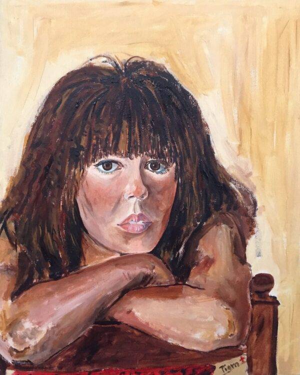 Mariagrazia, olio su tela di Piermancini, 1978