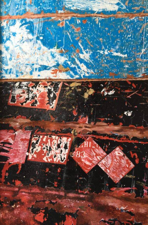 Penetralia 83, olio su tela e carta, 2007